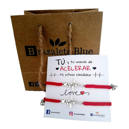 Pulseras para Parejas ritmo cardíaco